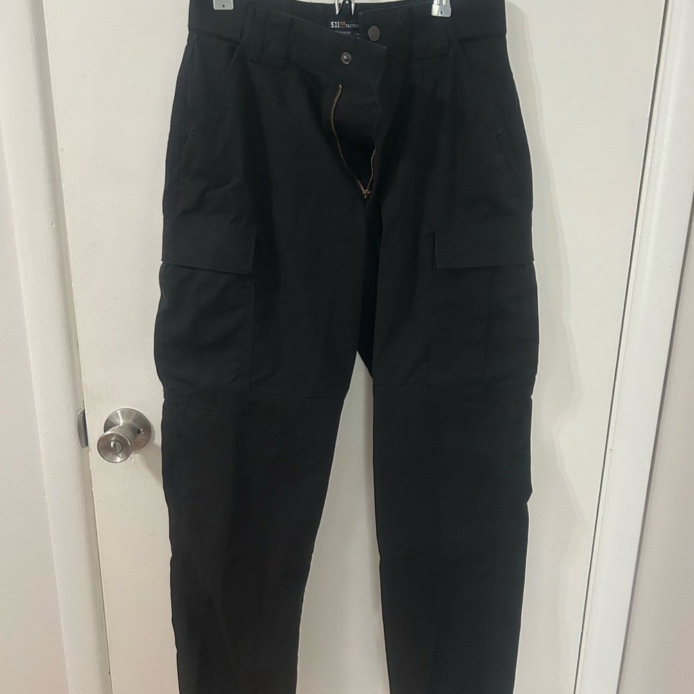 5.11 Tactical Men's Black Cargo Pants